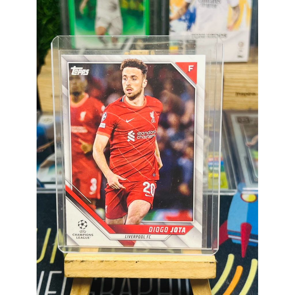 Thẻ bóng đá Diogo Jota Liverpool Topps Japan Edition 2021/22