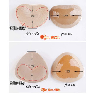 1 Cặp Miếng Dán Độn Ngực Có Keo Định Hình ( Giao Màu Ngẫu Nhiên)