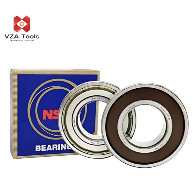 Vòng Bi NSK 6205ZZCM và 6205DDUCM Chính Hãng – Bạc Đạn 6205 Nắp Sắt và Phớt Cao Su