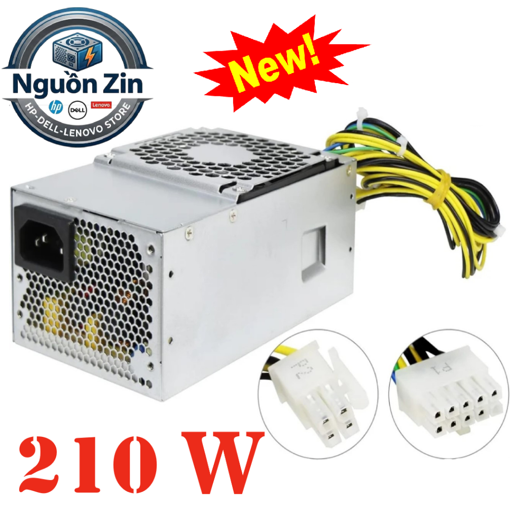 Nguồn Lenovo PCE025 210W – Chính hãng AcBel, tương thích ThinkCentre M710, Ideacentre 510, M410