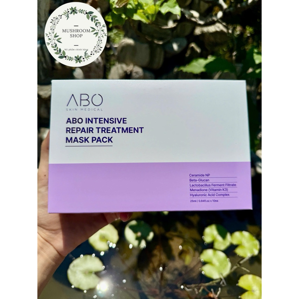 Mặt nạ cấp ẩm, căng mọng tế bào ABO active B5 Hyaluron