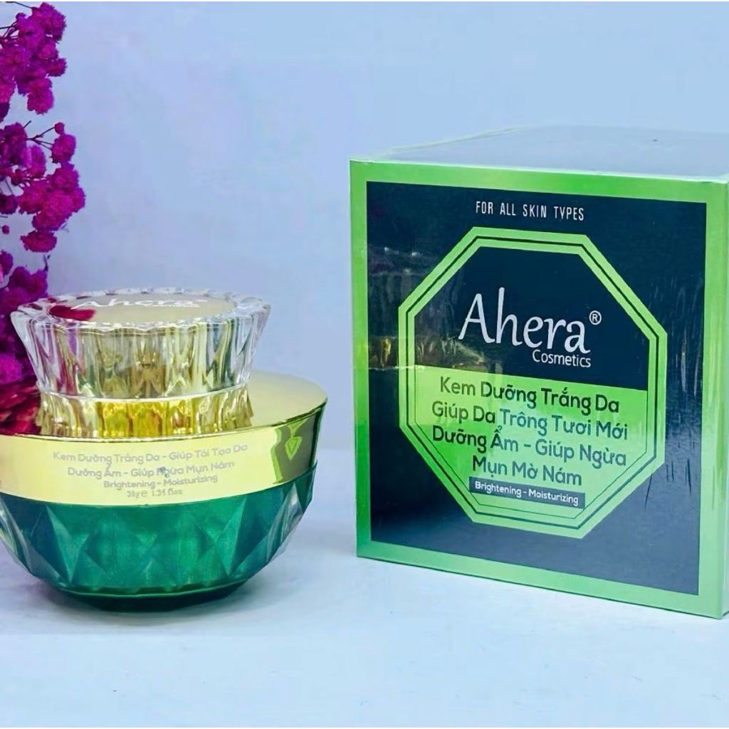 Kem dưỡng trắng da ahera 38g ngừa mụn mờ nám