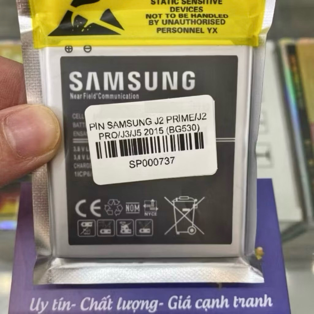 Pin Samsung J2 Prime / J2 Pro / J3 / J5 2015 (BG530) Zin Hãng