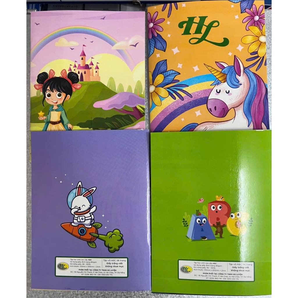 Tập vở Hà Luyện 96 trang, 80gsm