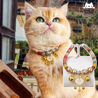Vòng cổ cho mèo,chó,petmio tri ân.vòng handmade tự thiết kế nâng tầm nét đẹp cho thú cưng không sợ nước