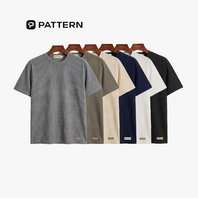 Áo phông Gân tăm Clean fit PATTERN Áo thun thể thao PA078