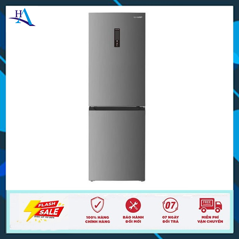Tủ lạnh Sharp Inverter 323 lít SJ-BF330V-SL (Free Ship Nội Thành TP.HCM-Ngoài Tỉnh Liên Hệ Shop)