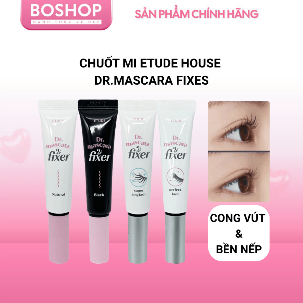 Mascara Etude Dr. Mascara Fixer Giúp Cố Định Mi 6g