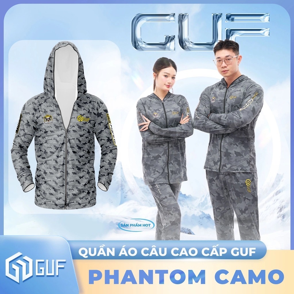 Áo Camo GUF Fishing