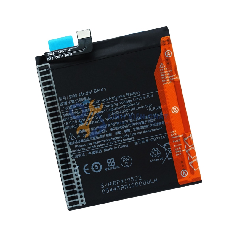 Pin cho Xiaomi Mi 9T Mi9T M1903F10G (BP41) 4000mAh Zin - Hàng nhập Khẩu