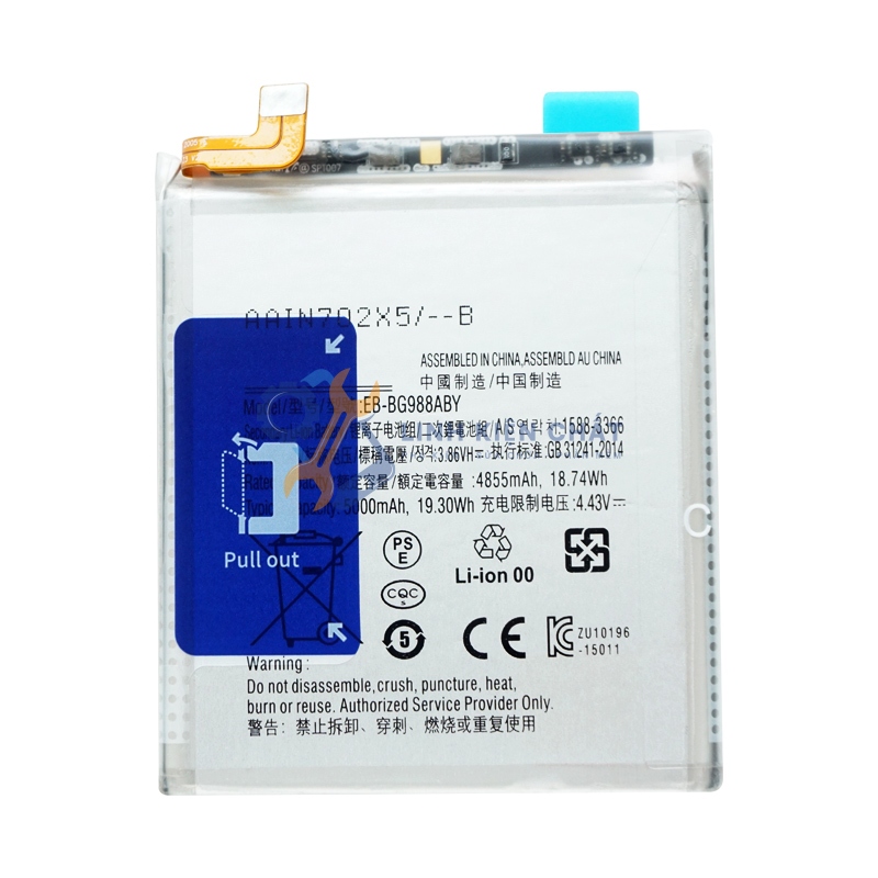 Pin thay thế cho Galaxy S20 Ultra 5G SM-G988N SM-G988U 5000mAh Zin