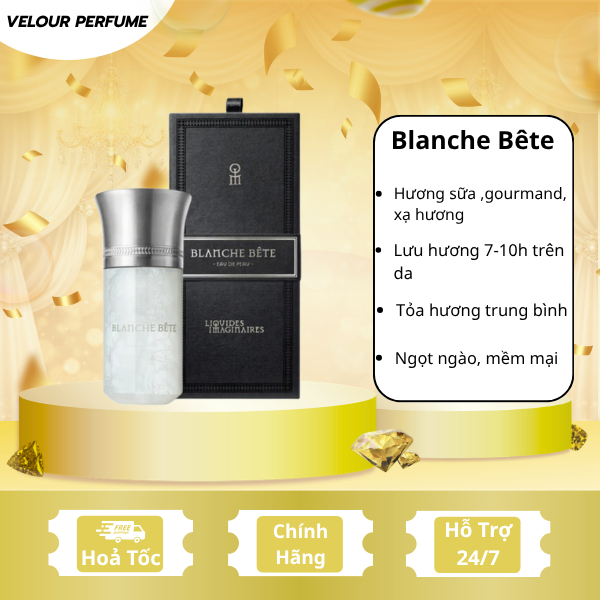 Nước Hoa Nữ Blanche Bête 10ml | Velour Perfume