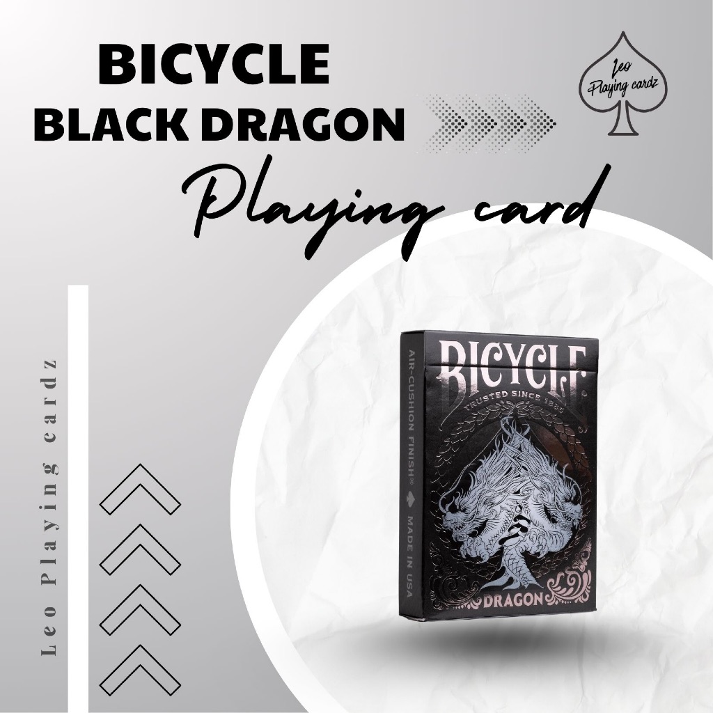 Bộ bài tây, sưu tầm BICYCLE BLACK DRAGON playing card