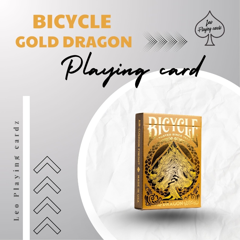 Bộ bài tây, sưu tầm BICYCLE GOLD DRAGON playing card