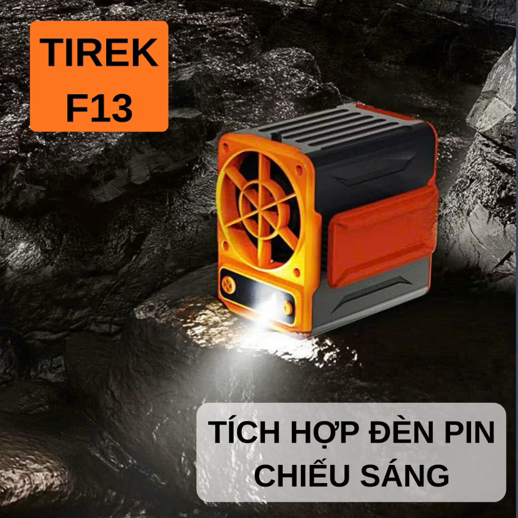 Quạt Đeo Hông Đeo Thắt Lưng F13 10000mAh,Quạt Đeo Cổ F13