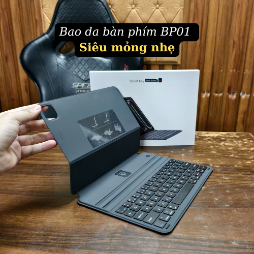 BP01 - Bao da bàn phím siêu mỏng nhẹ dành cho ipad - Cảnh Hà Store