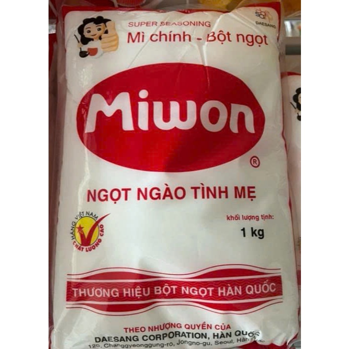 Mì chính - Bột ngọt Miwon gói 1kg