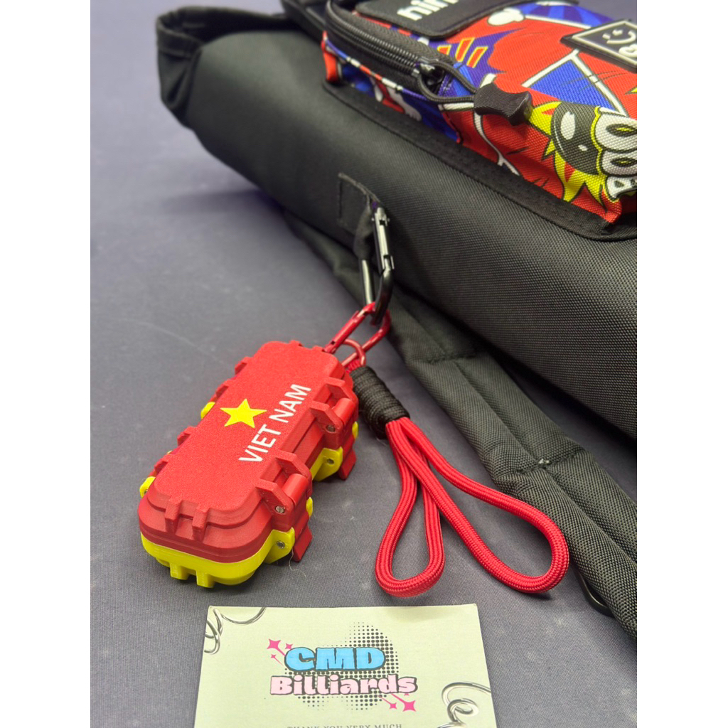 Hộp đựng lơ Việt Nam- Đỏ Vàng, Đựng tất cả các loại lơ