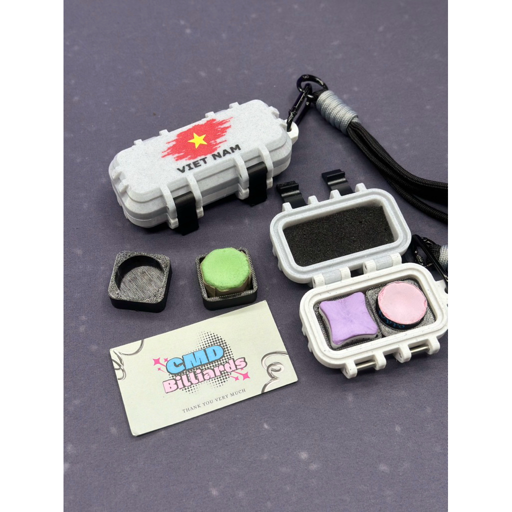 Hộp đựng lơ Việt Nam - Xám Tiêu, đựng tất cả các loại lơ