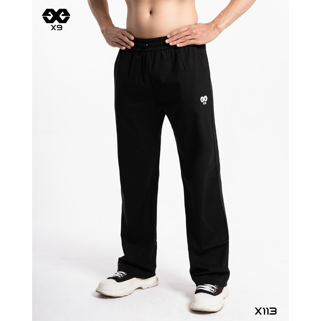 Quần Thun Dài Thể Thao Nam Ống Suông Siêu Mát - X113 - X9 Sportswear