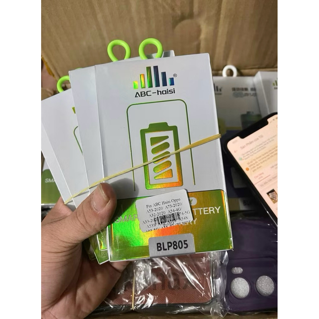 Pin Oppo BLP805 A16 / A16s / A33 / A53 / A53s / A54 / A55 / A56 Zin – Dung Lượng Chuẩn, Bảo Hành 6 T