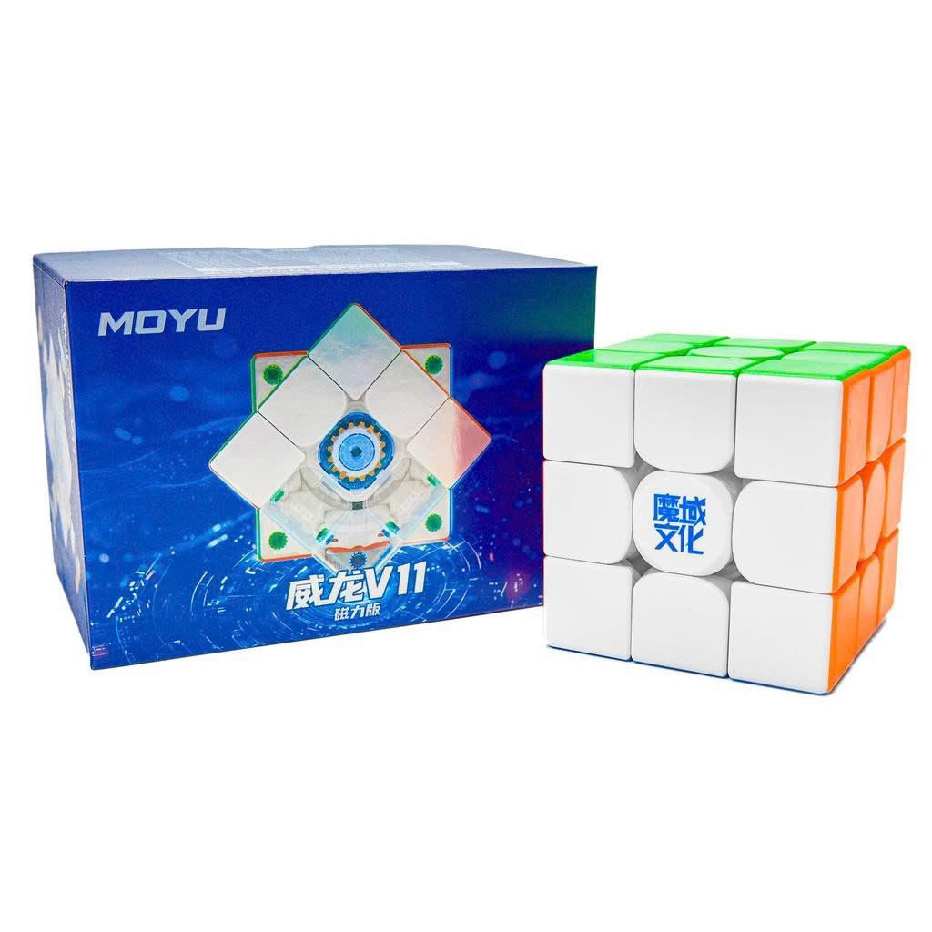 Rubik MoYu WeiLong WRM V11 3x3 M Magnetics Stickerless – Tốc Độ Đỉnh Cao Cho Speedcubing