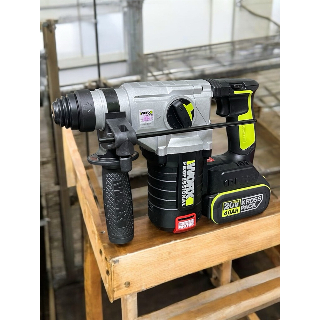 Máy khoan bê tông dùng pin 20V WORX WU388 chính hãng