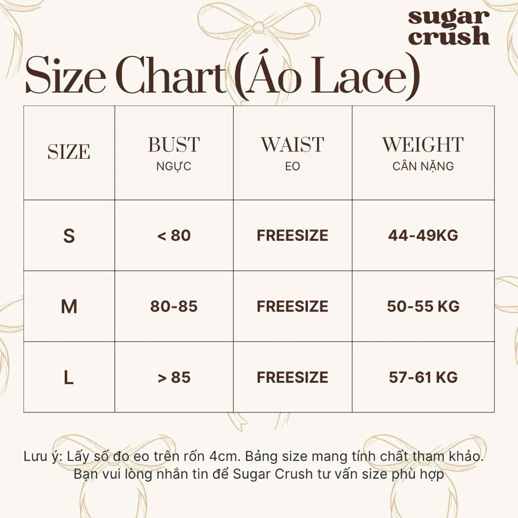 Sugar Crush - Áo bí tơ phối ren cách điệu - Lace Top | BigBuy360 - bigbuy360.vn