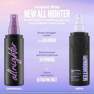 Xịt giữ Makeup Urban Decay All Nighter Makeup Setting Spray