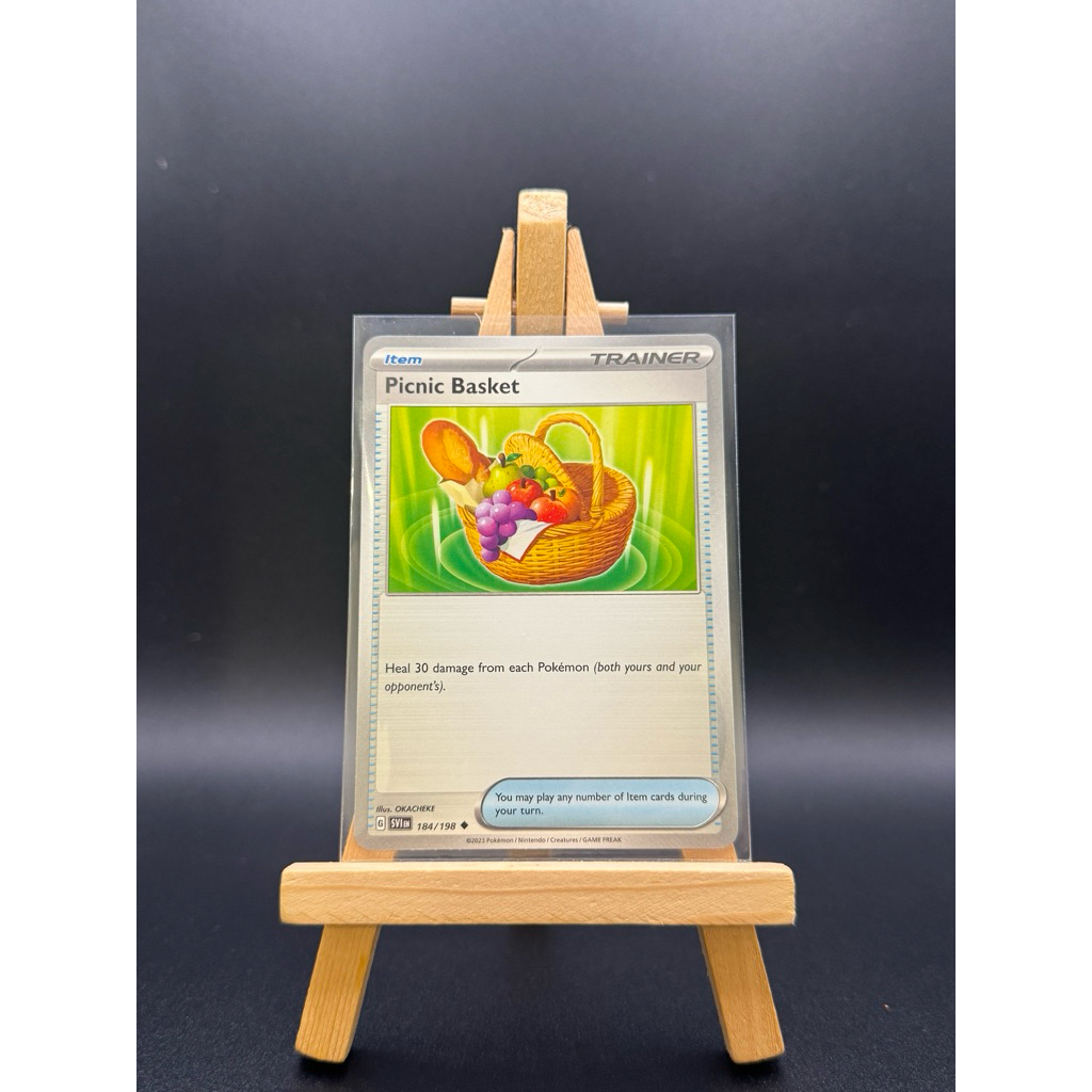 [PokeRay TCG] Thẻ bài Pokemon Picnic Basket - 184/198 - SVI EN