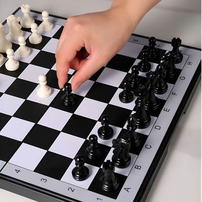 Bộ Cờ Vua Quốc Tế Có Nam Châm Và Hộp Đựng 32x32Cm, Đồ Chơi Board game Chiến Thuật