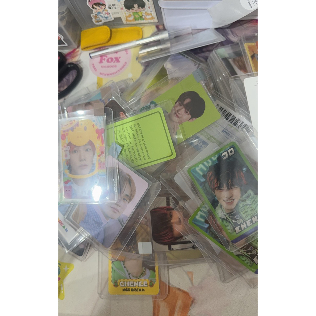 [OFFICAL] LUCKYBOX CARD SM NCT CHENLE, JAEHYUN DOYOUNG,EXO BAEKHYUN CHEN