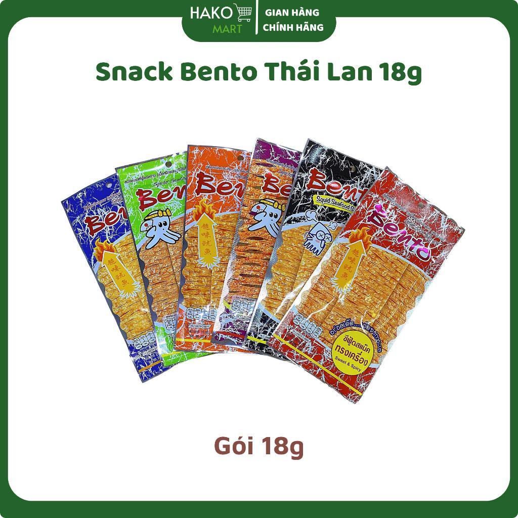 Snack Mực Bento Thái Lan Gói 18g-22g