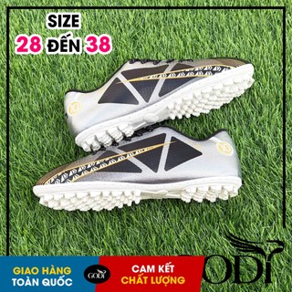 Giày đá bóng trẻ em-nữ-bé trai Giày đá banh em bé giá rẻ size nhỏ số bé con nít 28 29 30 31 32 33 34 35 36 37 38 màu đen