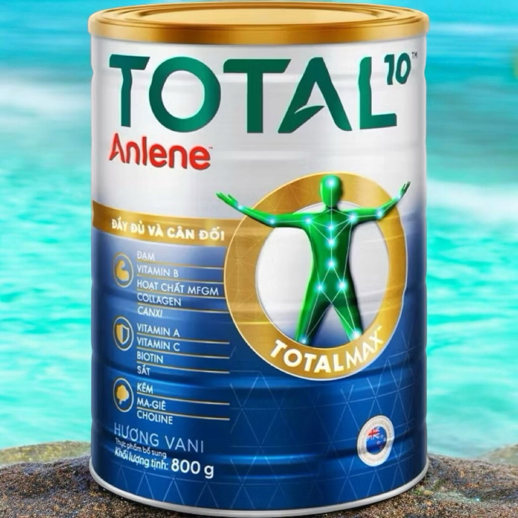 Sữa bột Alene TOTAL 10 bổ sung dinh dưỡng 800g( HSD 5/2027)