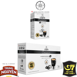 Cà phê hòa tan legend classic hộp 12 gói và hộp 21 gói _trung nguyên