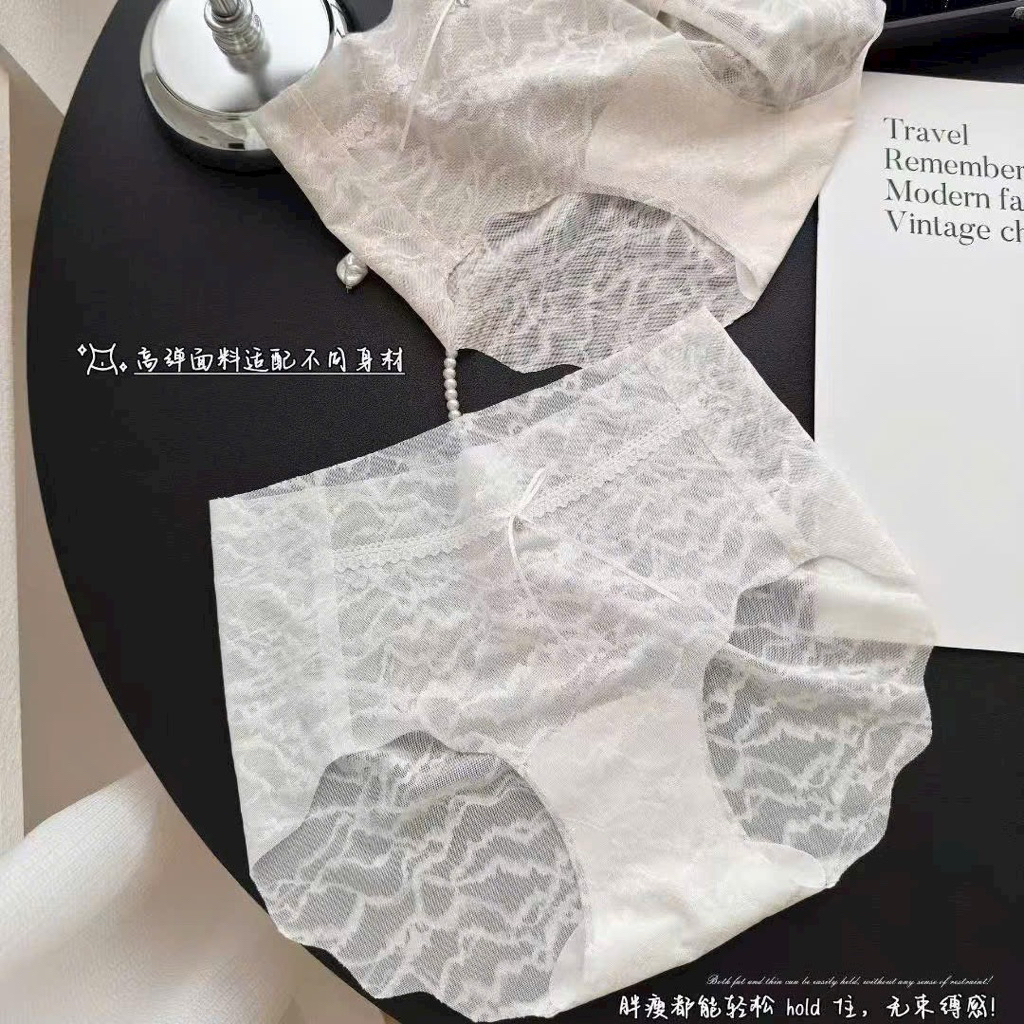 set 5 Quần lót ren nơ xinh 9916