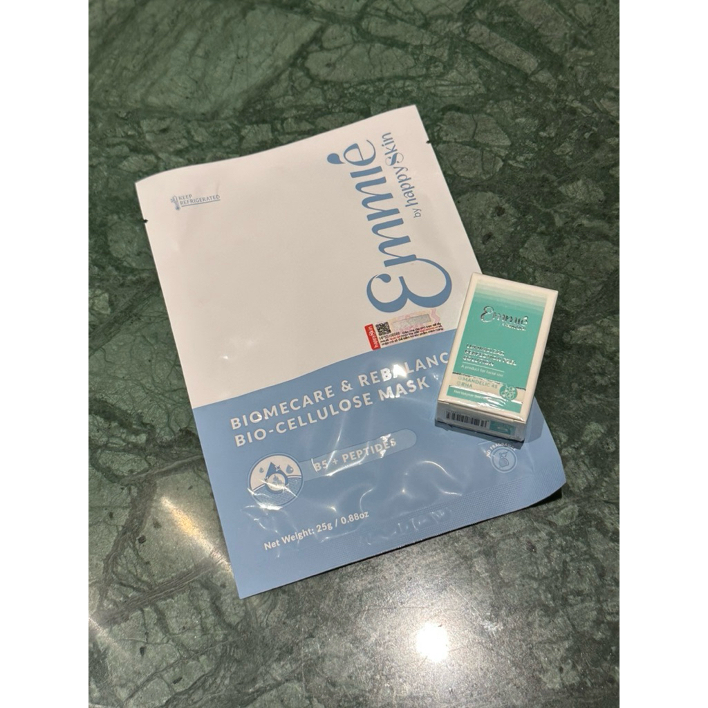 Dung Dịch PEEL 45% Mandelic Acid + BHA 2ml Emmie Tặng 1 Mask Phục Hồi B5 Bio-cellulose Emmie