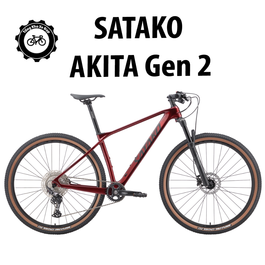 Xe Đạp MTB SATAKO AKITA Gen 2 | Chất lượng Nhật Bản #satako #akita #gen2