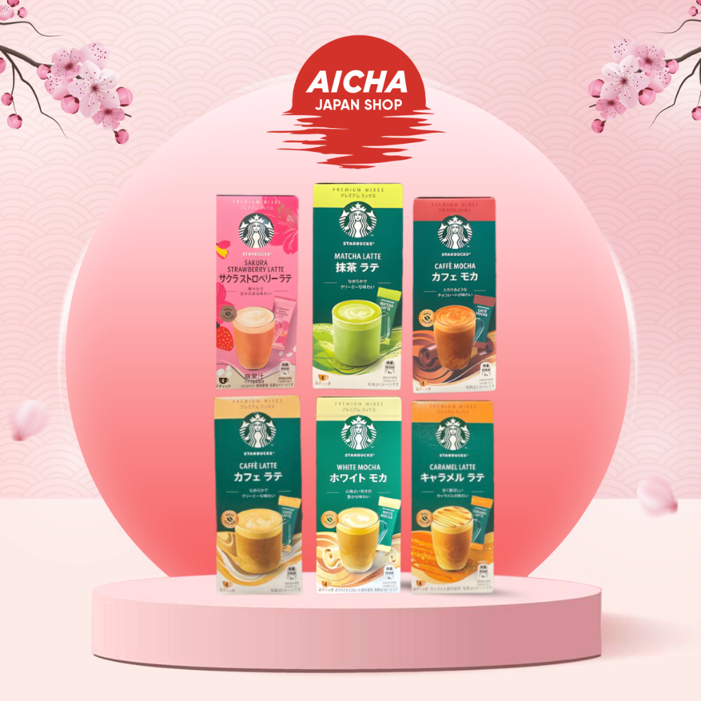 m2 Matcha Trà Xanh - Starbucks Matcha Latte nội địa Nhật Bản m2