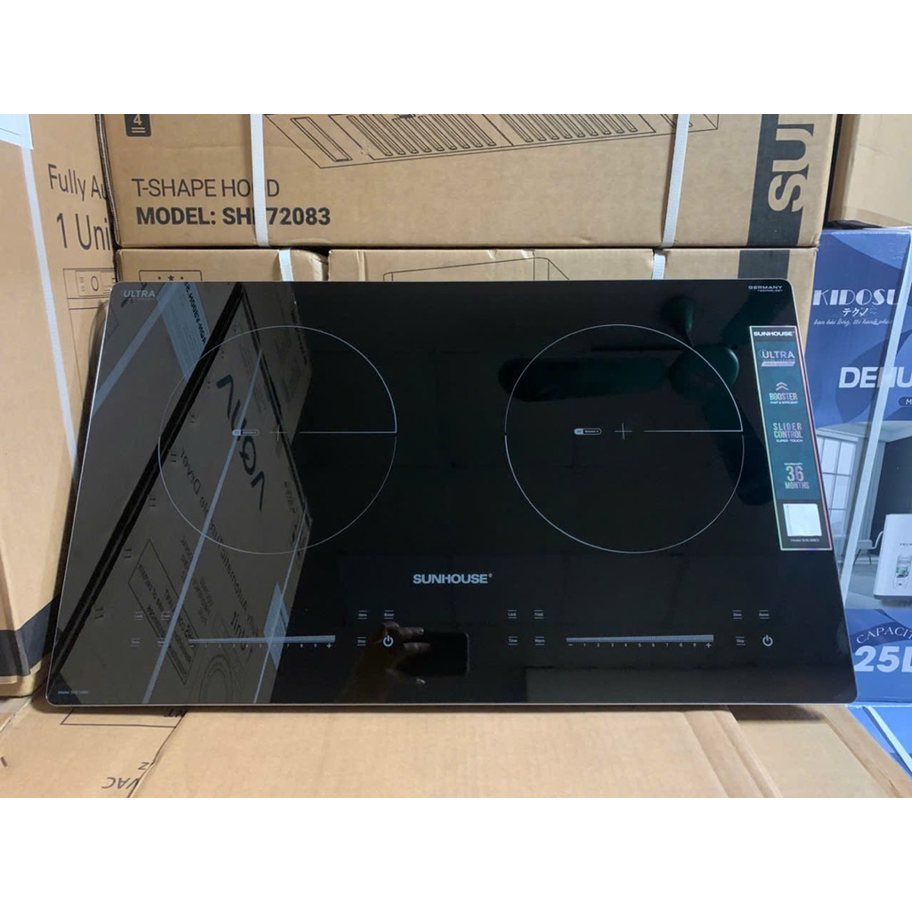 Bếp từ đôi sunhouse Shb588di