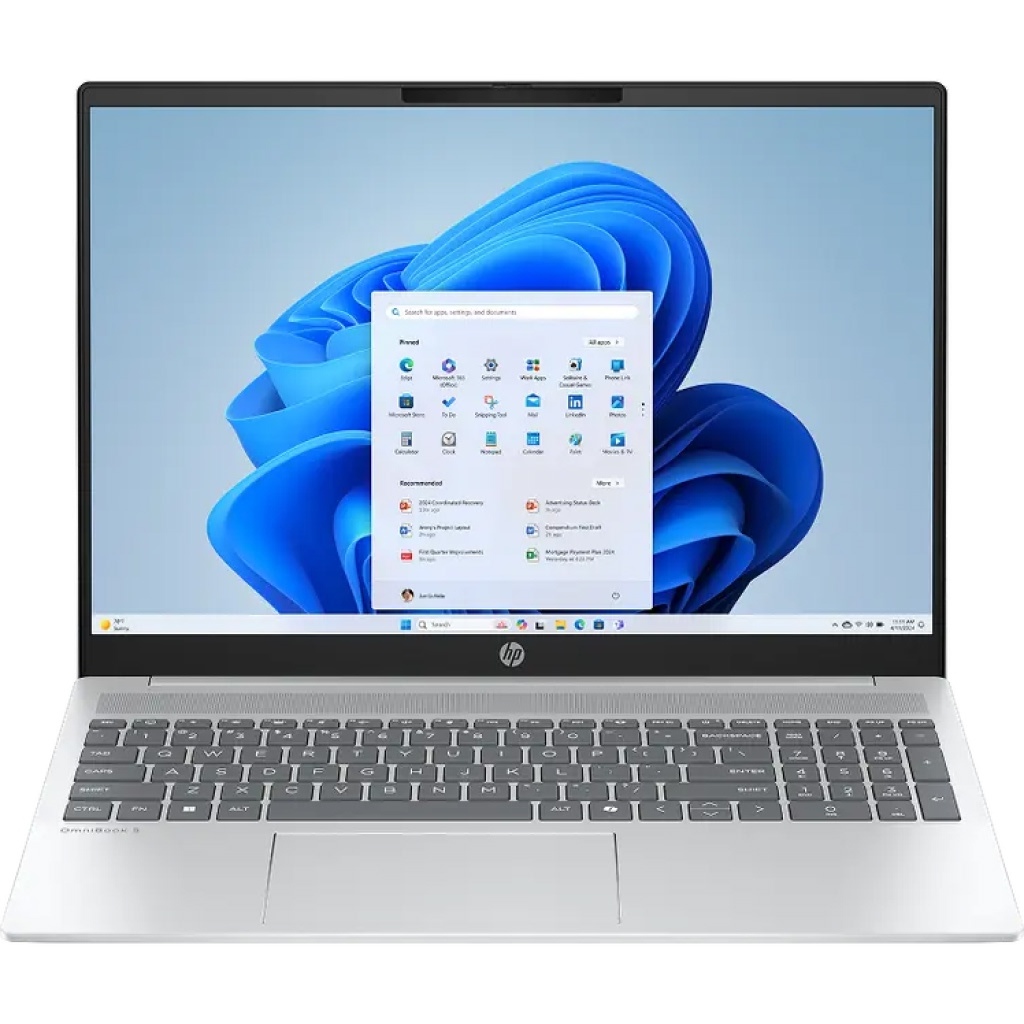 Laptop HP OmniBook 5 AI 16-af1046TU Ultra 5-225U/16GB/512GB/Win11 Bạc (BZ7Q8PA)