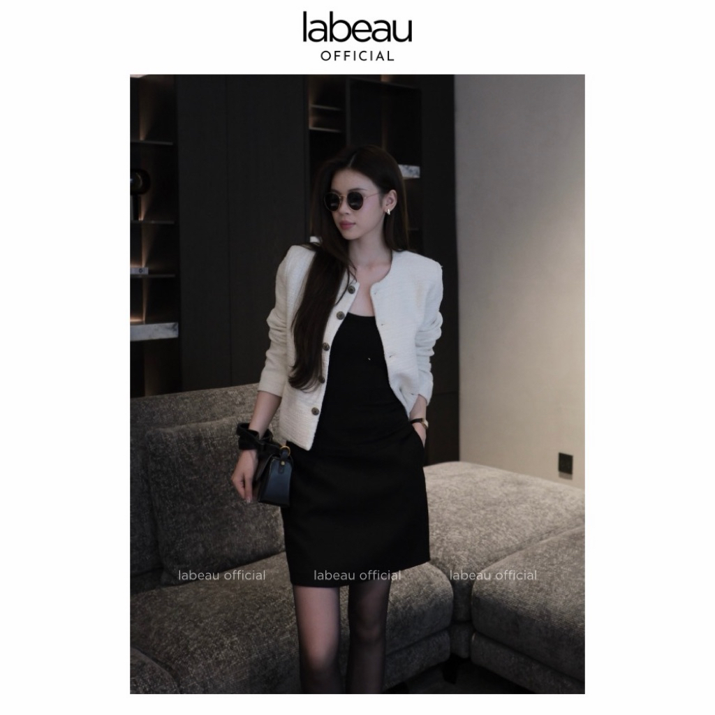 Áo Khoác Boucle Tweed Dạ Cao Cấp | Labeau – Giữ Ấm, Tôn Dáng, Thanh Lịch Công Sở & Dạo Phố | BigBuy360 - bigbuy360.vn