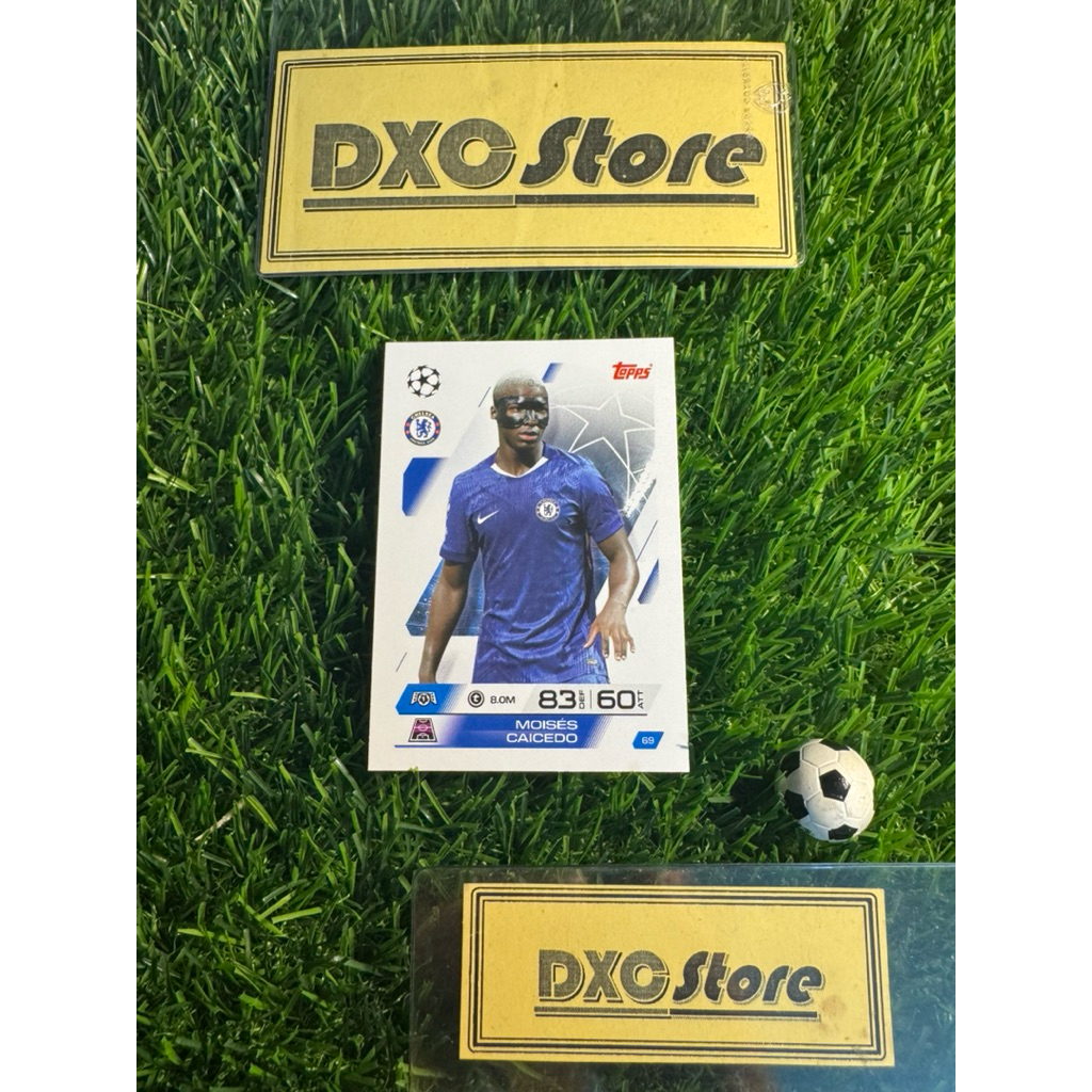 [ CHÍNH HÃNG ] - TOPPS MATCH ATTAX 2026 - MOISES CAICEDO (CHELSEA)