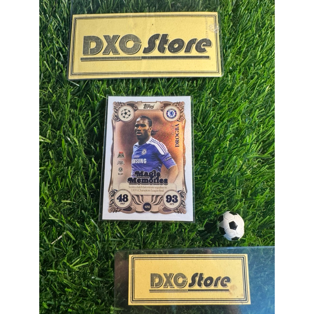[ CHÍNH HÃNG ] - MAGIC MEMORIES - TOPPS MATCH ATTAX 2026 - DIDIER DROGBA (CHELSEA)