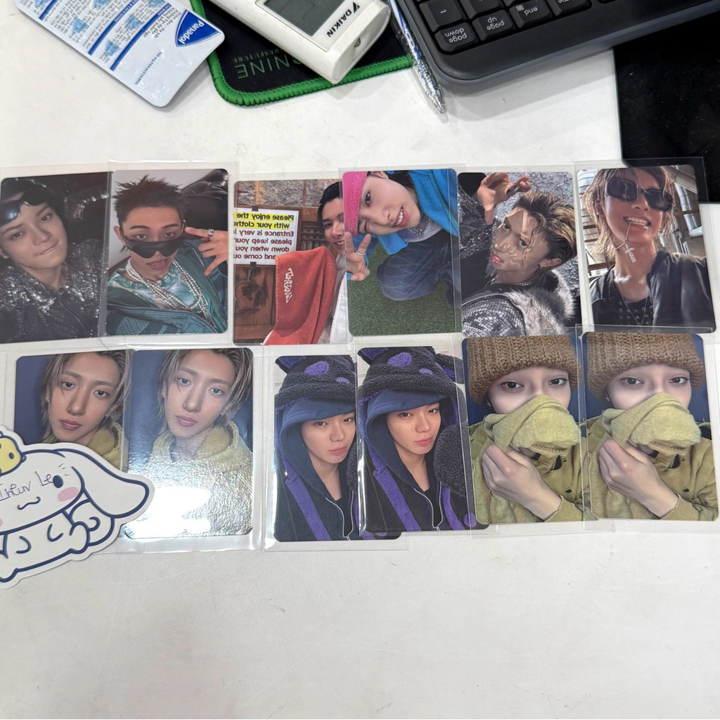 [SẴN - OFFICIAL] Card Ảnh POB Album Lngshot Chính Hãng Louis Ohyul Ryul Woojin Jay Park