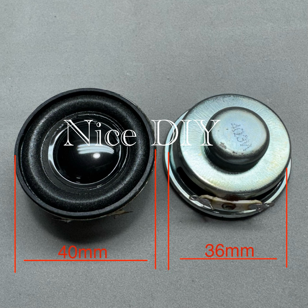 (Giá 2cái)Loa toàn dải 1.5inch_4cm 3w 4ohms_từ neo.