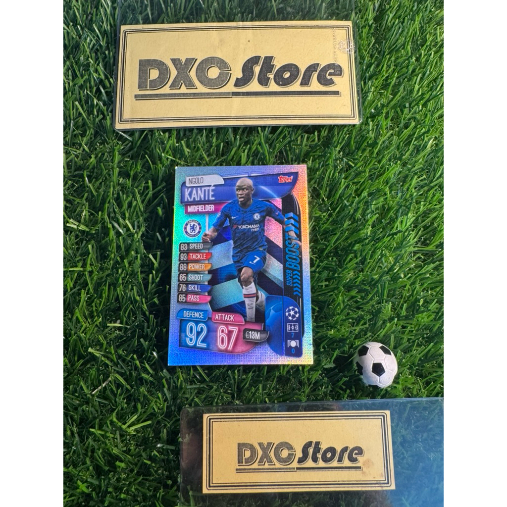 [ CHÍNH HÃNG ] - SUPER BOOST - TOPPS MATCH ATTAX EXTRA 2020 - NGOLO KANTE (CHELSEA)