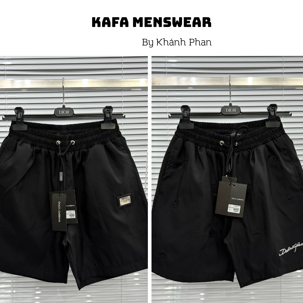 [DEAL SỐC] Quần Đùi DG Vải Gió 2 Lớp Thoáng Mát Form Chuẩn Đẹp New SS26