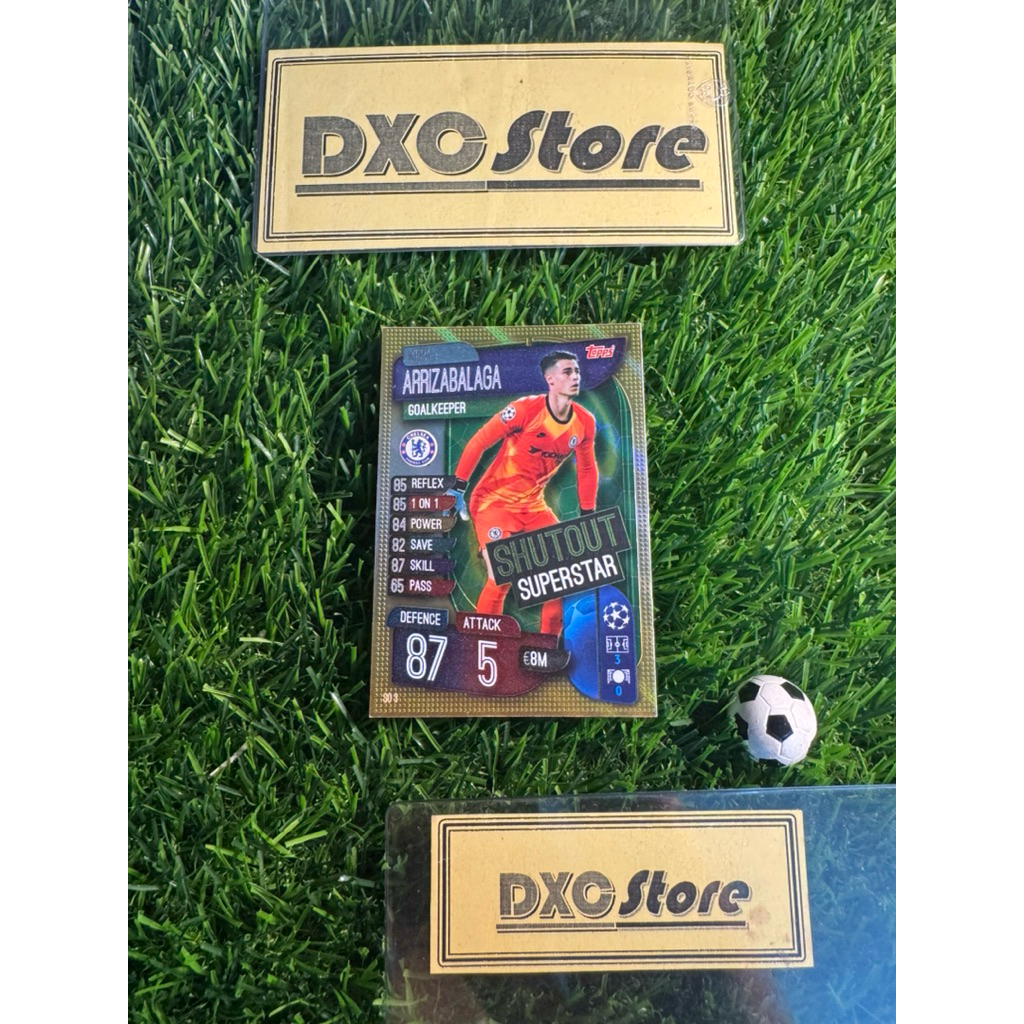[ CHÍNH HÃNG ] - SHUTOUT SUPERSTAR - TOPPS MATCH ATTAX EXTRA 2020 - KEPA ARRIZABALAGA (CHELSEA)